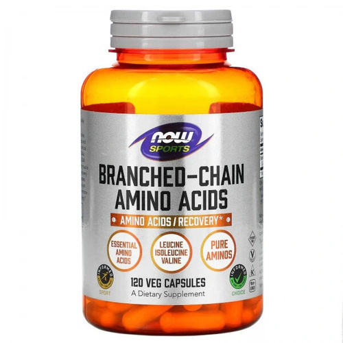 NOW SPORTS Branched-Chain Amino Acids 120 vcaps