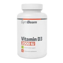 GYMBEAM Vitamin D3 2000 IU 60 caps