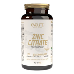 EVOLITE Zinc Citrate 100 caps