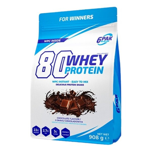 6PAK 80 Whey Protein 908 g