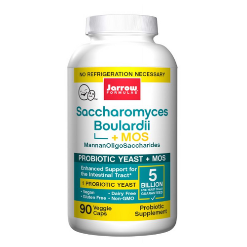 JARROW FORMULAS Saccharomyces Boulardii + MOS 90 vkaps 