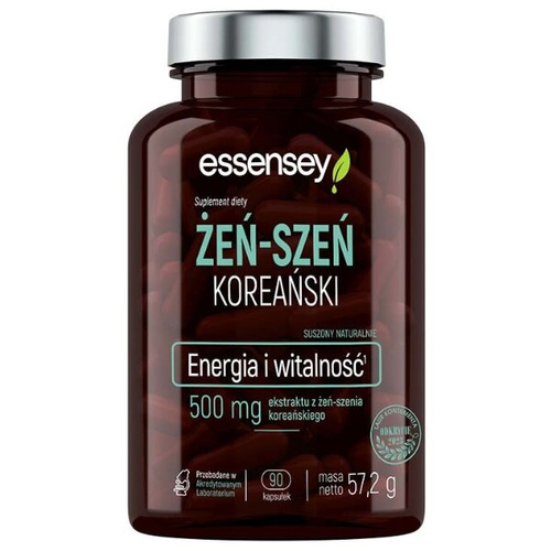 ESSENSEY Żeń-Szeń Koreański 500 mg 90 kaps