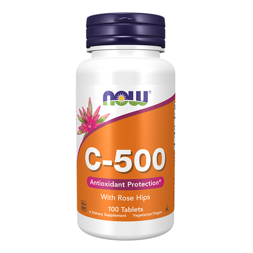 NOW FOODS Vitamin C with Rosehip 500 mg C-500 100 tab