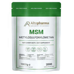 ALTO PHARMA MSM Organic Sulfur Powder 1000 g