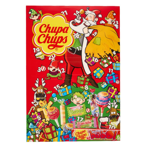 CHUPA CHUPS Advent Calendar (Candies, Gums, Lollipops) 210g 24 pcs