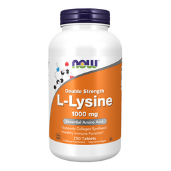 NOW FOODS L-Lysine 1000mg 250 tabl