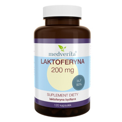 MEDVERITA Laktoferrin Forte 200 mg 120 caps