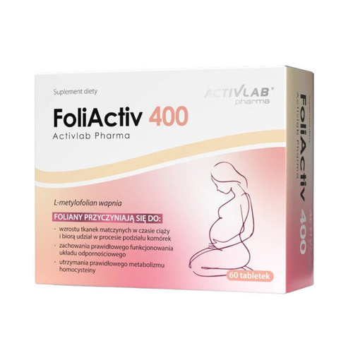 ACTIVLAB FoliActiv 400 Methylated Folic Acid 60 tablets