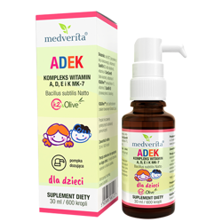 MEDVERITA Vitamin ADEK for kids 30 ml/900 Drops
