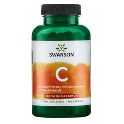Swanson Vitamin C Buffered + Bioflavonoids 500mg 100 Softgels