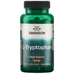 SWANSON L-tryptofan 500mg 60 caps