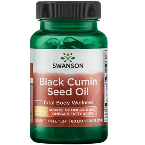 SWANSON Black cumin oil 500mg 60 caps