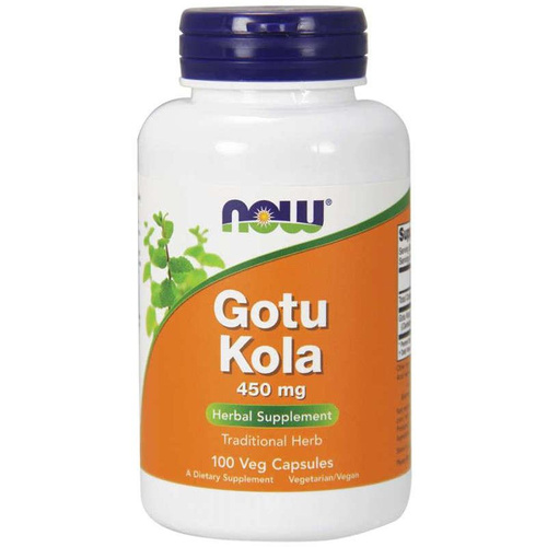 NOW FOODS Gotu Kola 450mg 100 vcaps