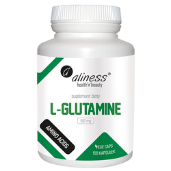 ALINESS L-Glutamine 500mg 100 caps