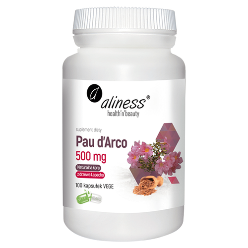 ALINESS Pau d’Arco 500mg 100 vcaps