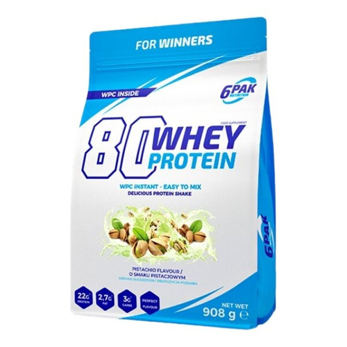 6PAK 80 Whey Protein 908 g