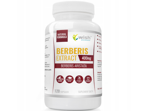 WISH Berberis Extract 5:1 400mg 120 caps