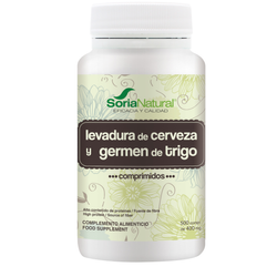 SORIA NATURAL Levadura De Cerveza Y Germen De Trigo 500 tabs