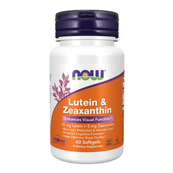 NOW Foods Lutein & Zeaxantin - 60 caps.