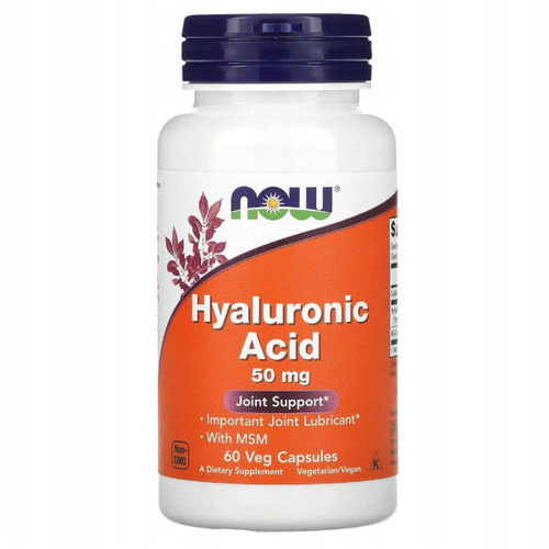 NOW FOODS Hyaluronic Acid 50mg 60 vcaps