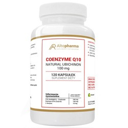 ALTO PHARMA Coenzyme Q10 100mg FORTE 120 caps