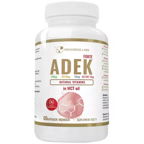 PROGRESS LABS Vitamin ADEK Forte in MCT Oil 120 caps