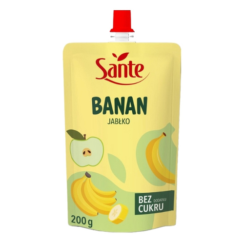 SANTE 100% Banana Apple Mousse 200 g