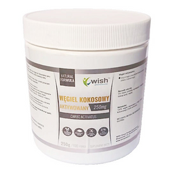 WISH Activated Coconut Carbon 250g powder