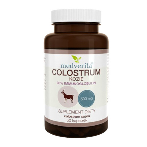 MEDVERITA Colostrum Goat 500mg 50 caps