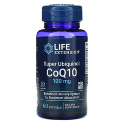 LIFE EXTENSION Super Ubiquinol CoQ10 100mg 60 caps