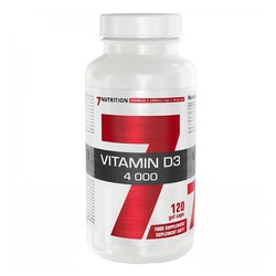 7Nutrition Vitamin D3 4000 120 kaps
