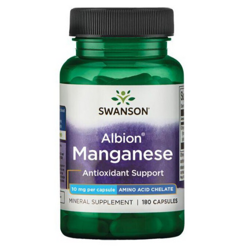 SWANSON Albion Chelated Manganese 10mg - 180caps