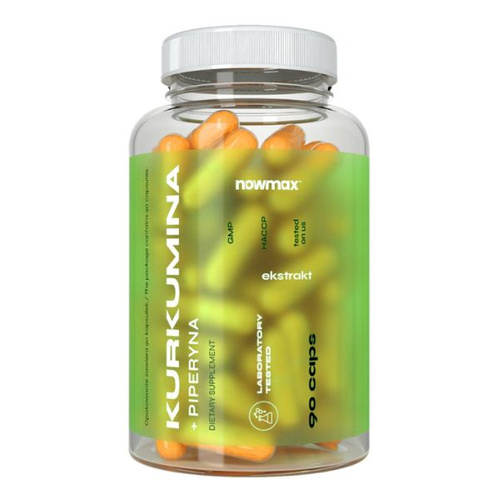 ECOMAX Curcumin + Piperine 90 capsules