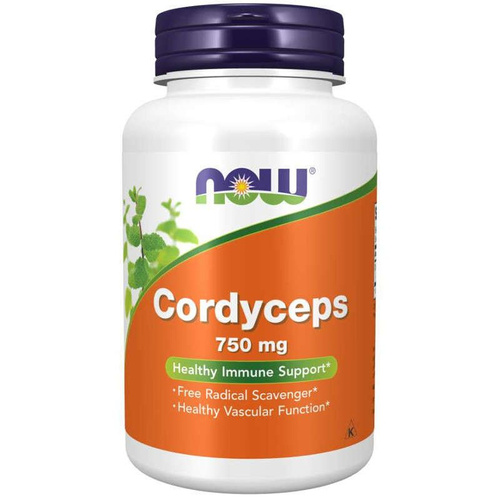 NOW FOODS Cordyceps 750mg 90 vcaps