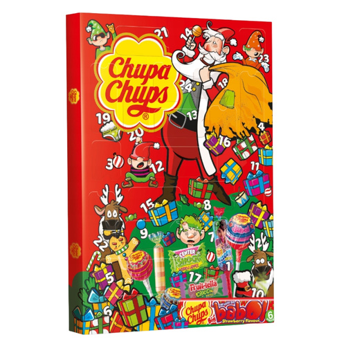 CHUPA CHUPS Advent Calendar (Candies, Gums, Lollipops) 210g 24 pcs