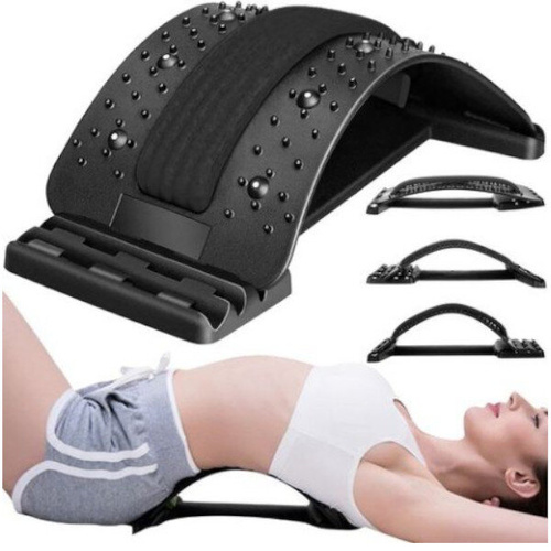 Trizand back stretching device