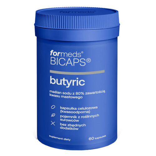 FORMEDS BICAPS BUTYRIC SODIUM BUTYRATE 60 kaps