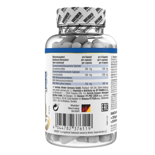 WEIDER Glucosamine Chondroitin 120 caps