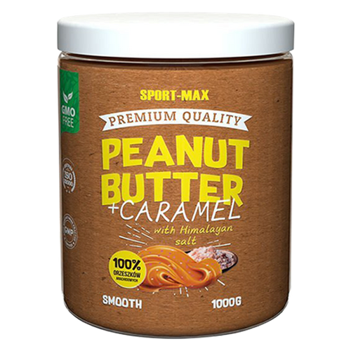 SPORT-MAX Peanut Butter & Caramel with Himalayan Salt 1000 g