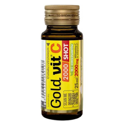 OLIMP Gold-Vit C 2000 Shot JUICE glass ampoule 25ml