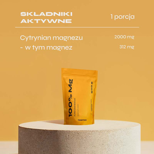 nowmax® Magnesium Citrate Powder 500g