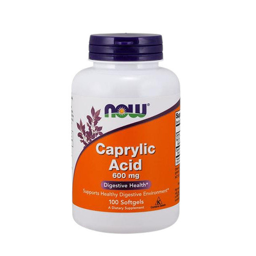 NOW FOODS Caprylic Acid 600mg 100caps