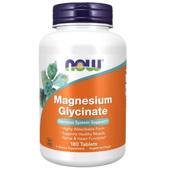 NOW FOODS Magnesium Bisglycinate 100 mg 180 tabs