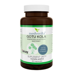 MEDVERITA Gotu Kola - Wąkrotka Azjatycka