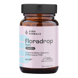 AURA HERBALS Floradrop Femi Probiotic 20 caps