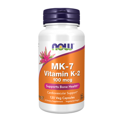NOW FOODS Vitamin K2 MK-7 100mcg 20vcaps