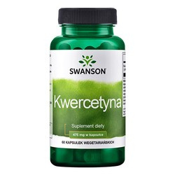SWANSON Kwercetyna 475mg 60 vcaps