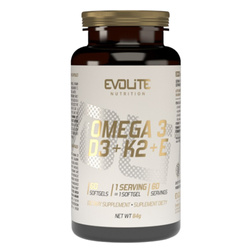 EVOLITE Omega 3 + D3 + K2 MK7 + E 60 caps