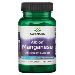 SWANSON Albion Chelated Manganese 10mg - 180caps