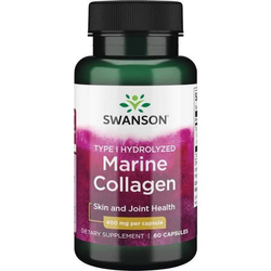 SWANSON Hydrolyzed collagen from fish type I 60 caps